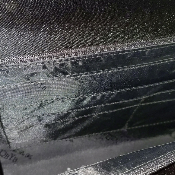 Small Black Purse  Satin with gold chain NaRaYa - Picture 7 of 7